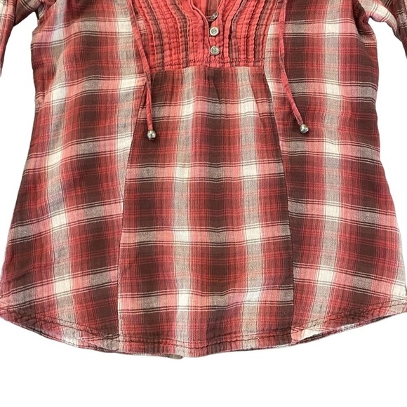 PrAna Red Francine Top, Size XS - Picture 5 of 9